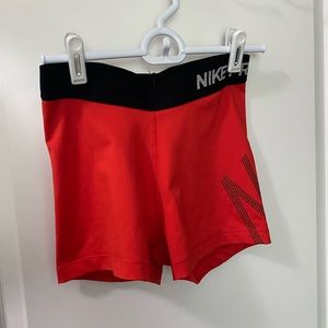 Red Nike Spandex